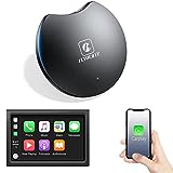 Auformer CarPlay Draadloze Adapter, 2023 Nieuwste Draadloze CarPlay Adapter voor iPhone, Apple CarPlay Draadloze Dongle voor alle OEM Bedrade CarPlay Auto's, 5,8 GHz WiFi Plug & Play Geen Vertraging Online Update