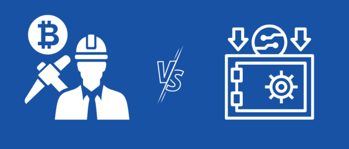 proof of work vs. proof of stale