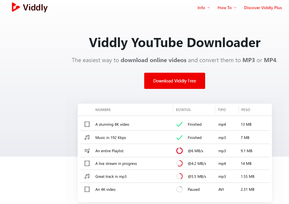 Viddly YouTube Downloader